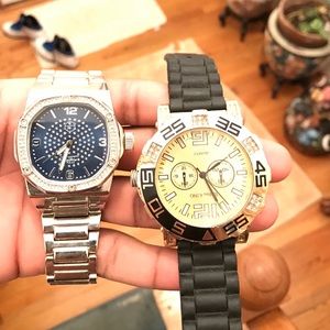 Two watches.