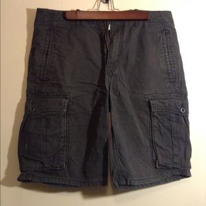 Levis gray cargo shorts