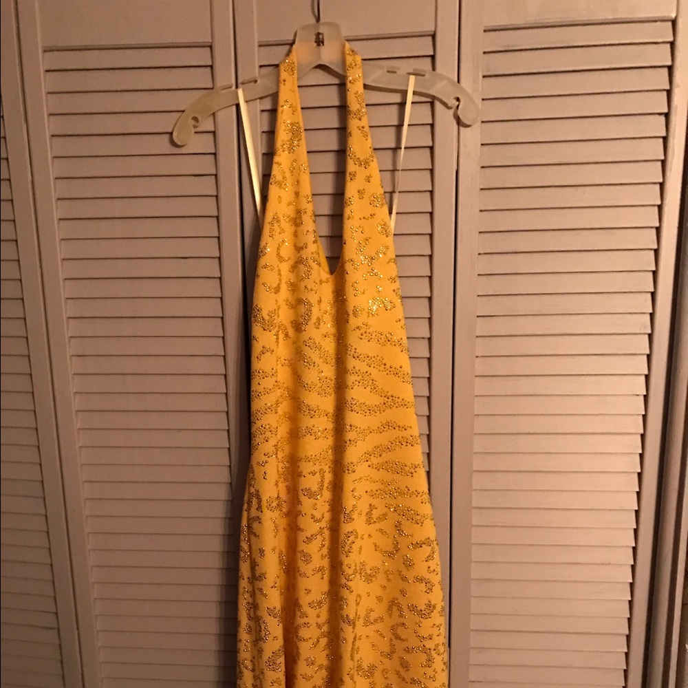 St. John halter dresses