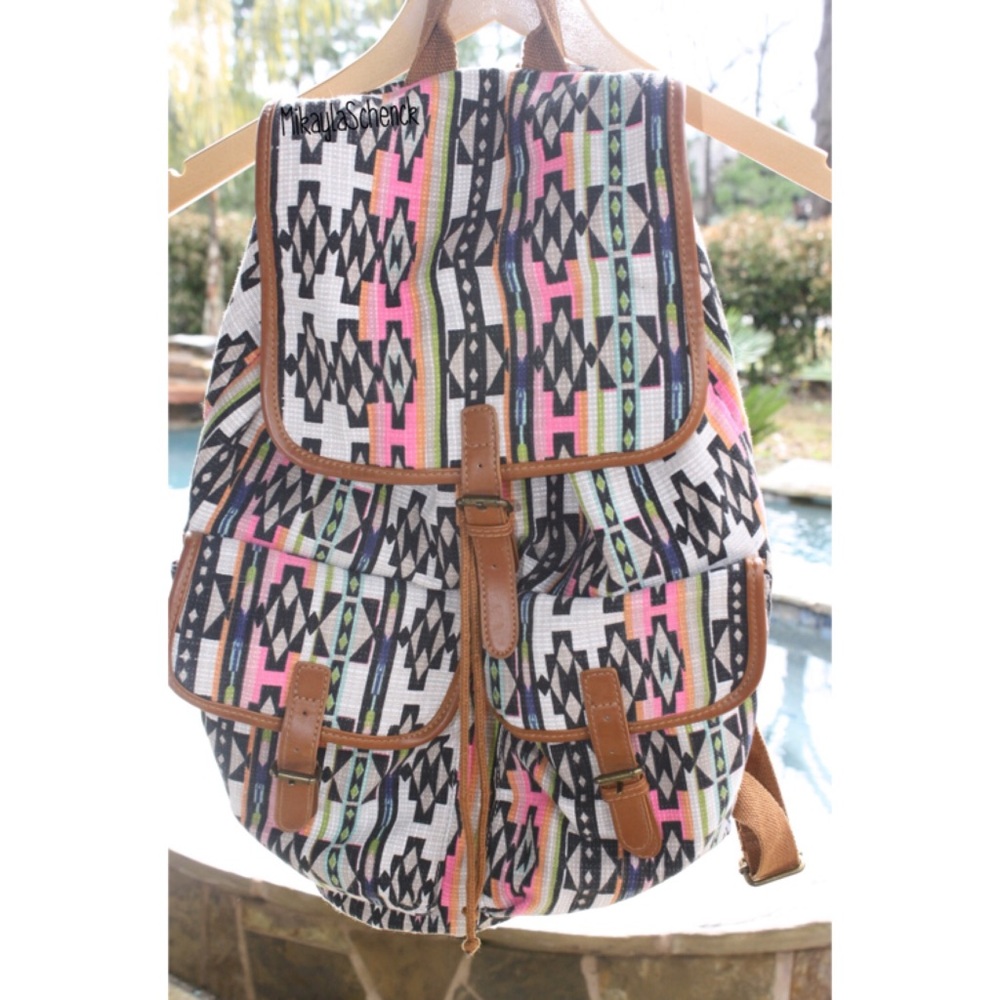 AZTEC PRINT BACKPACK 4 SALE 🎒