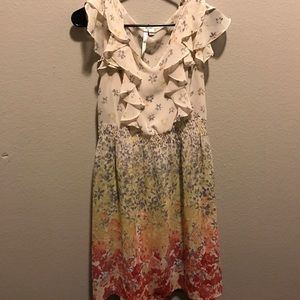 Lauren Conrad chiffon dress.