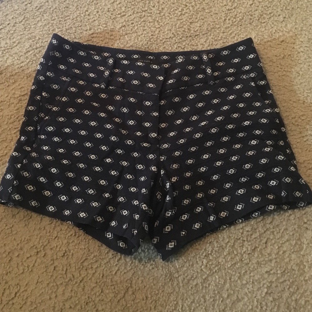 Ann Taylor Patterned Shorts