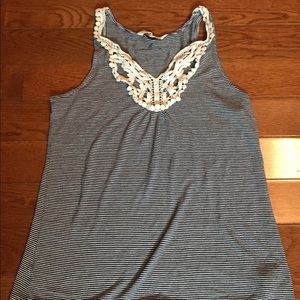Striped tank top