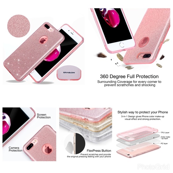 Sparkle iPhone 7plus cases - Picture 2 of 4