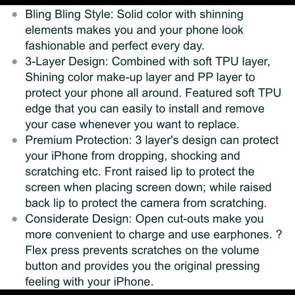 Sparkle iPhone 7plus cases - Picture 3 of 4