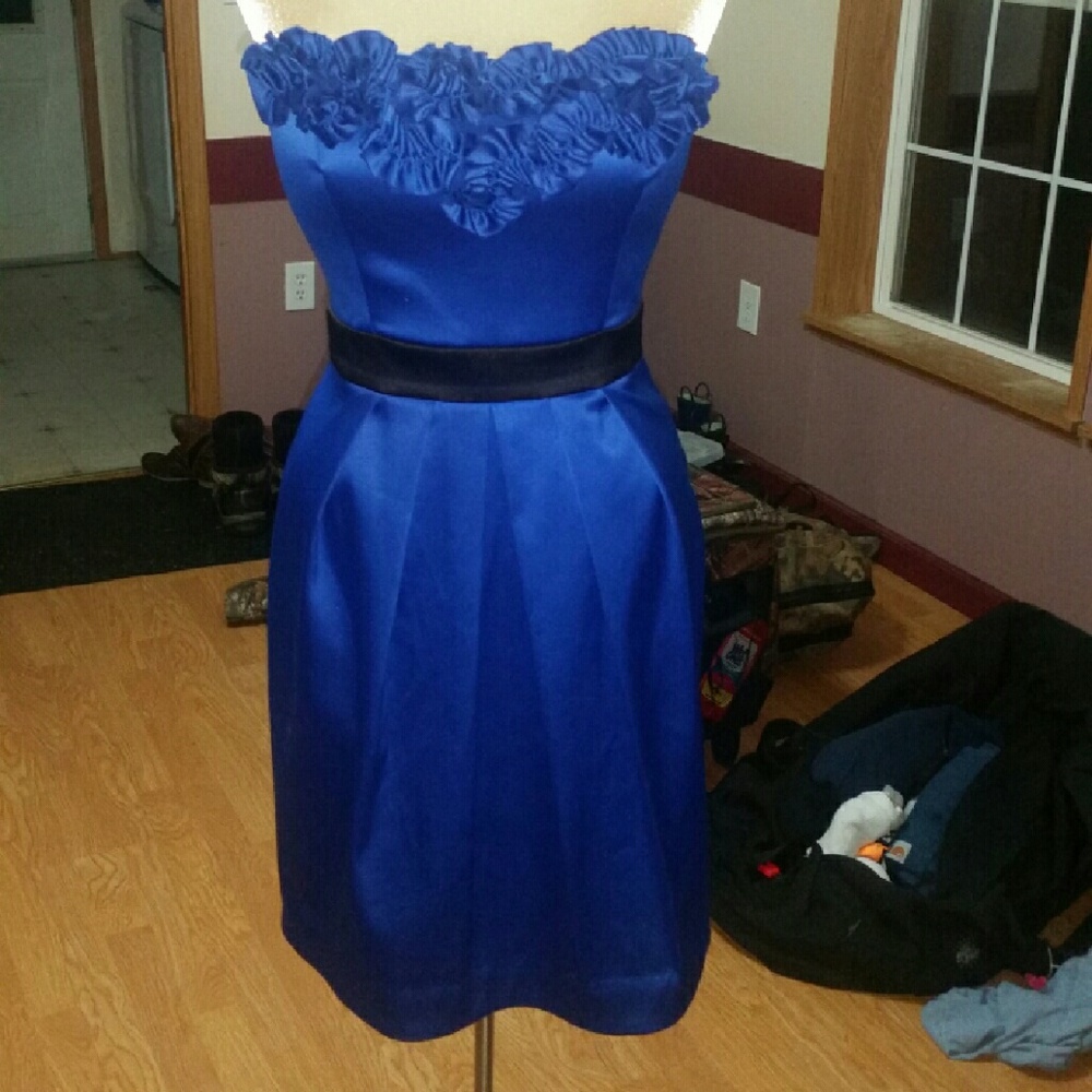Sapphire cocktail dress