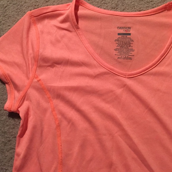 Danskin Now Tops - Neon orange athletic top