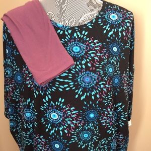 Lularoe Small Irma & Os leggings NWT