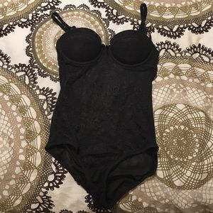 Black Lace Bodysuit