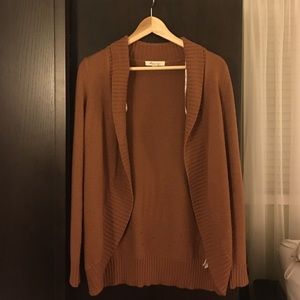 Forever21 brown sweater cardigan