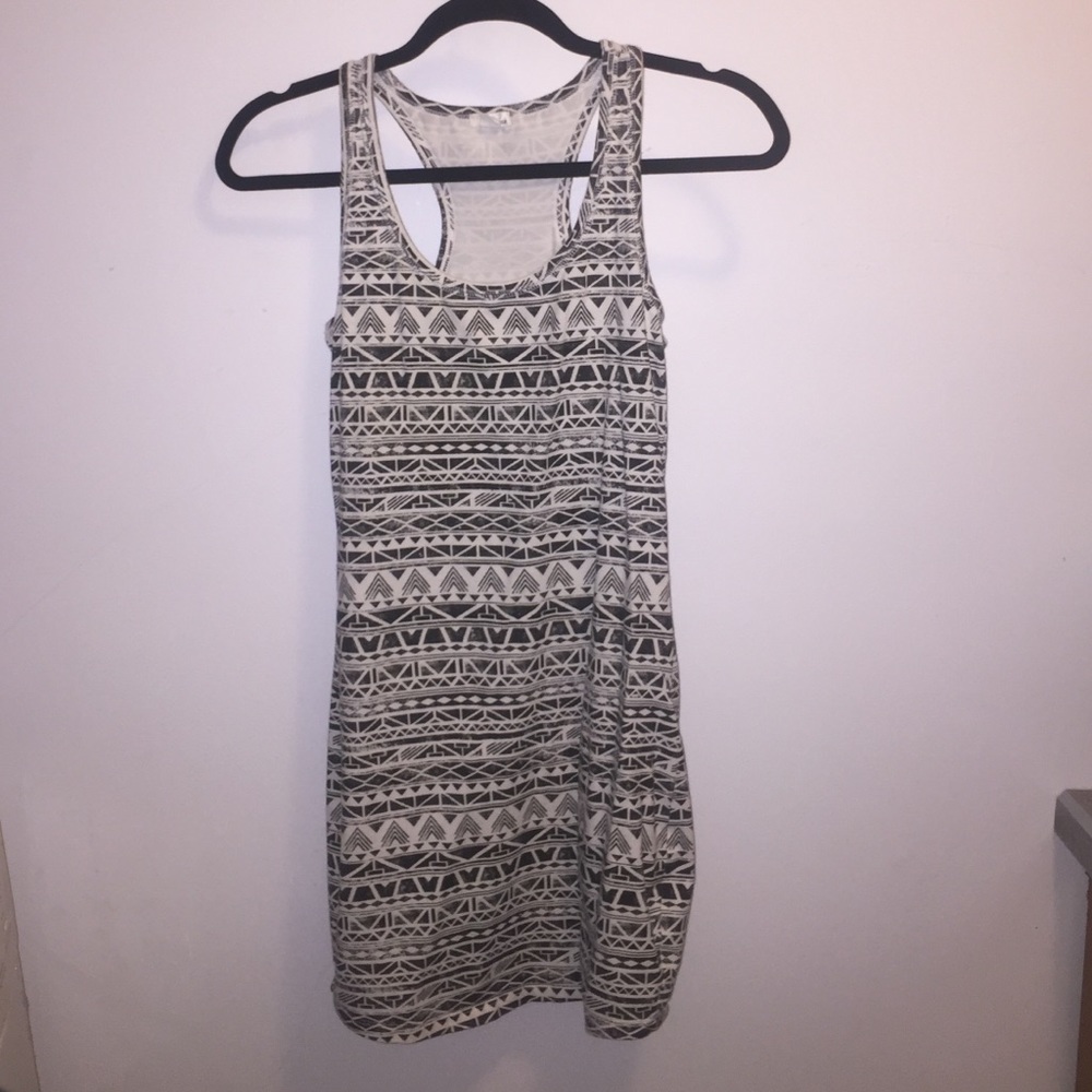 Black and White Tribal Bodycon