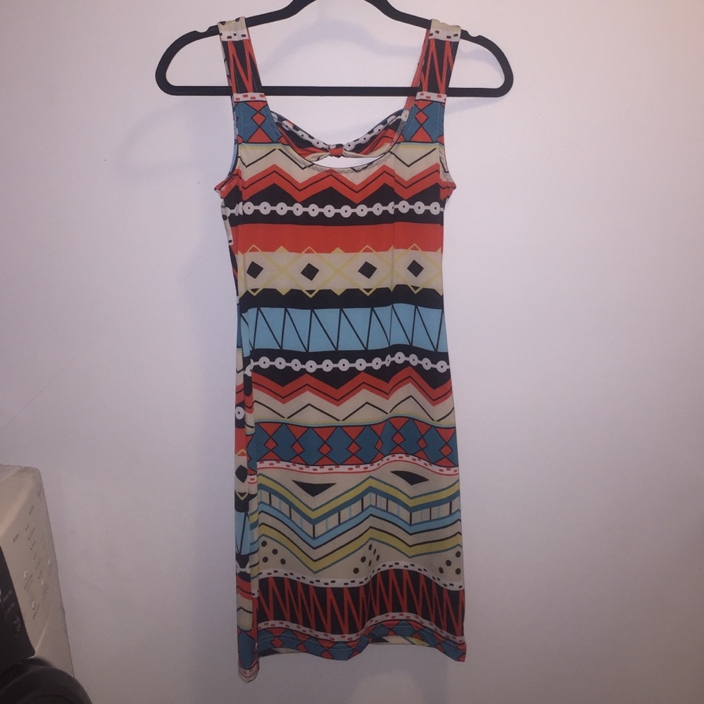 Multicolored Tribal Bodycon