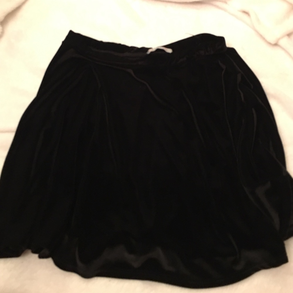 Black Velvet skirt