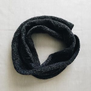 Calvin Klein charcoal wool scarf