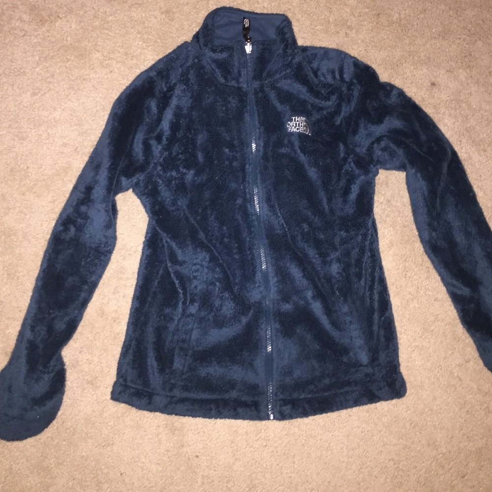 Dark blue north face women's fleece