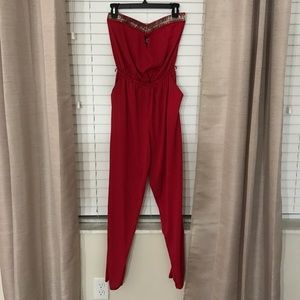 Red Jumpsuit 2Bbebe