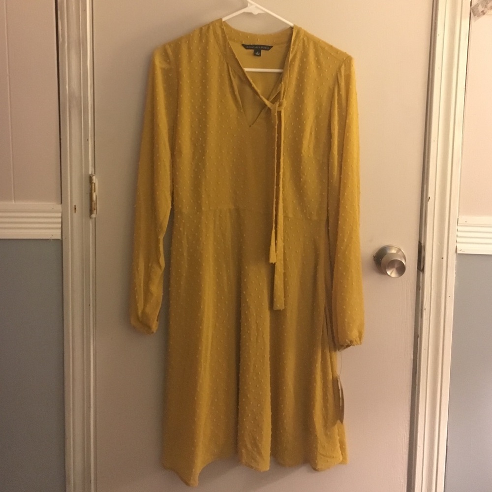 Textured dress.