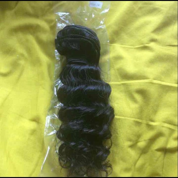 1 bundle of Brazilian 10 inch DEEP WAVE  hair main image 2