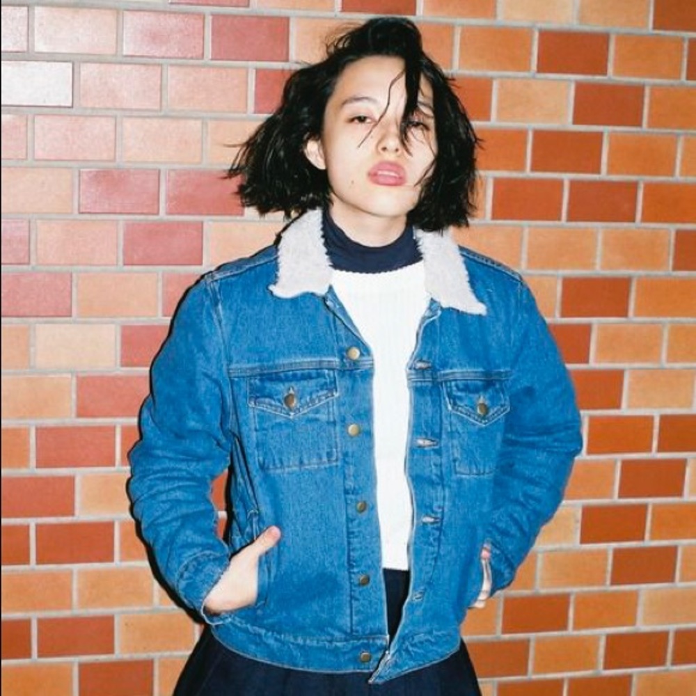 Denim Sherpa Jacket