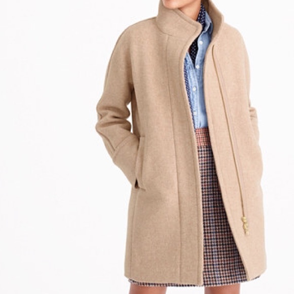 Tan cocoon coat Clearance