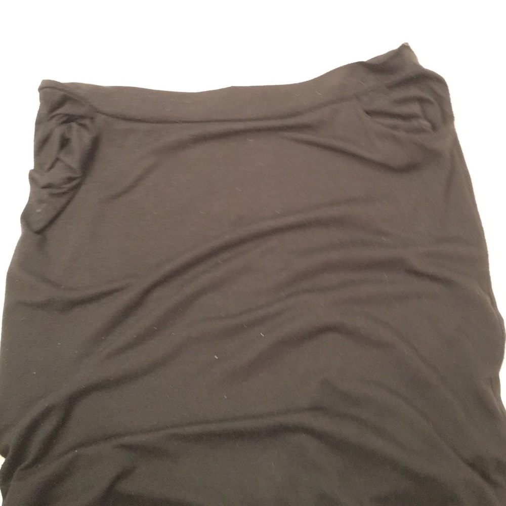 Black Maxi skirt with pockets