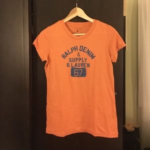 Denim and supply orange shirt.