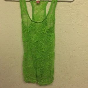 Lace tank