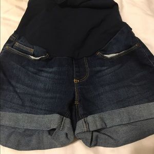 Maternity Jean shorts