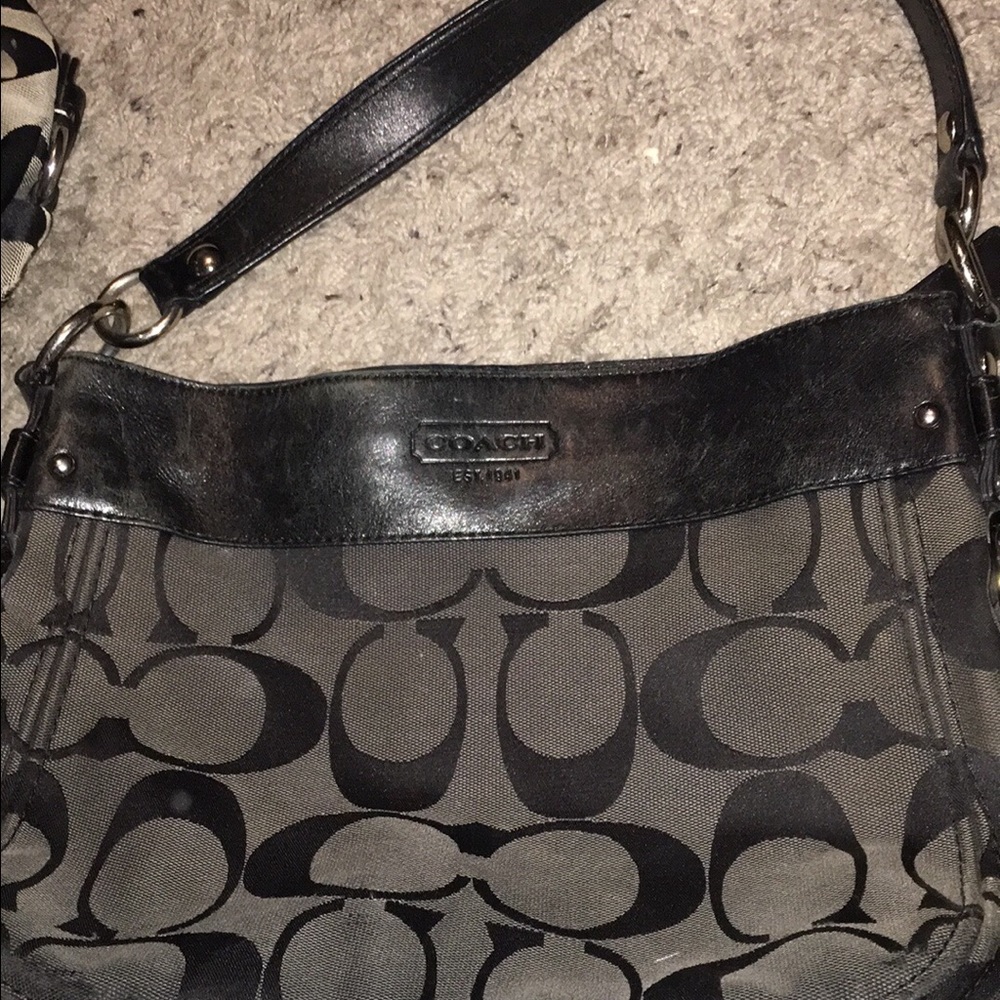 BLACK COACH PURSE