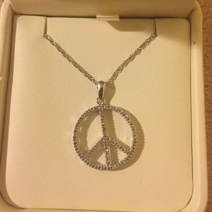 Peace Sign Necklace