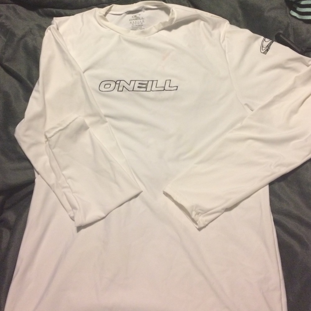 SOLD White O'Neill Rash Guard