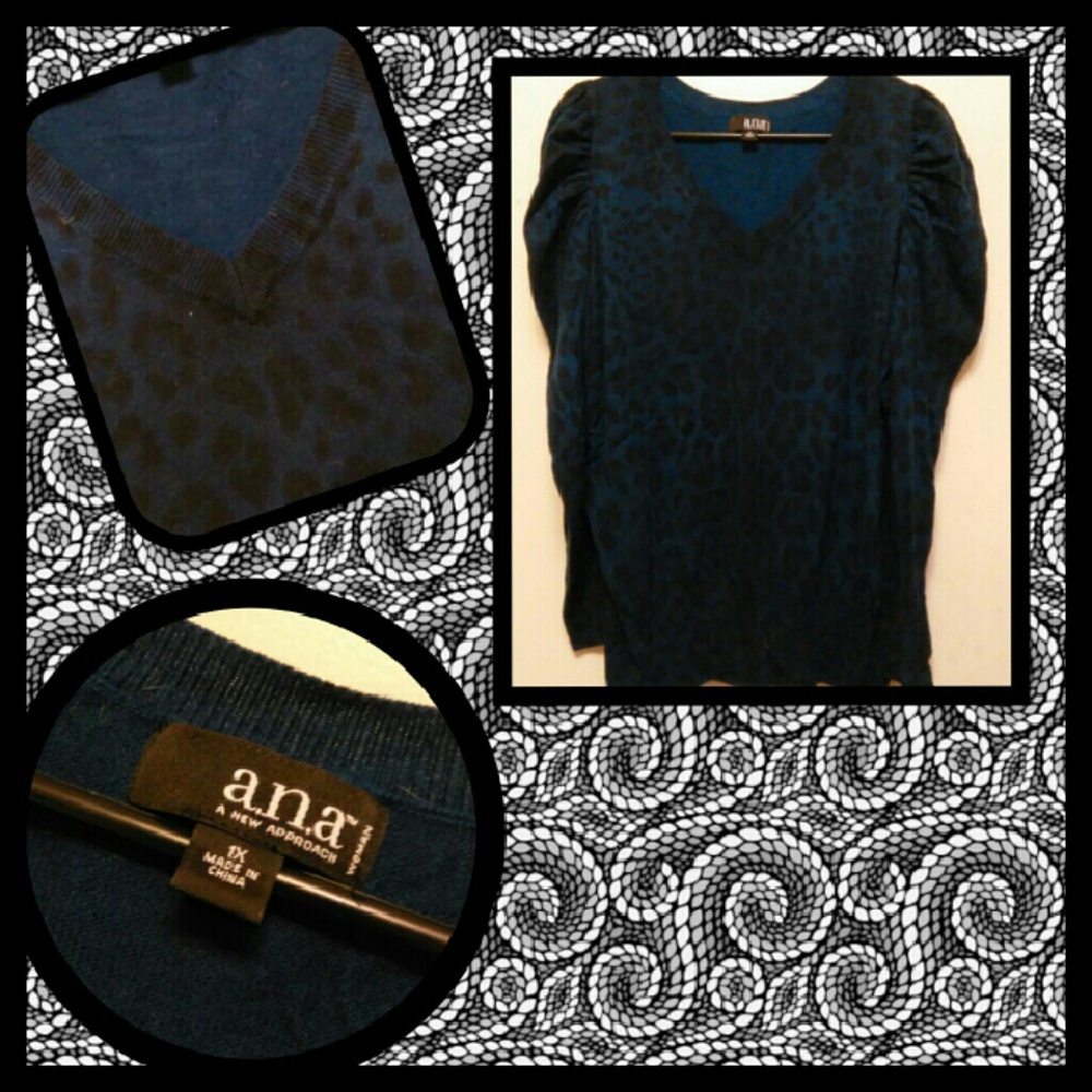 Beautiful cobalt blue sweater