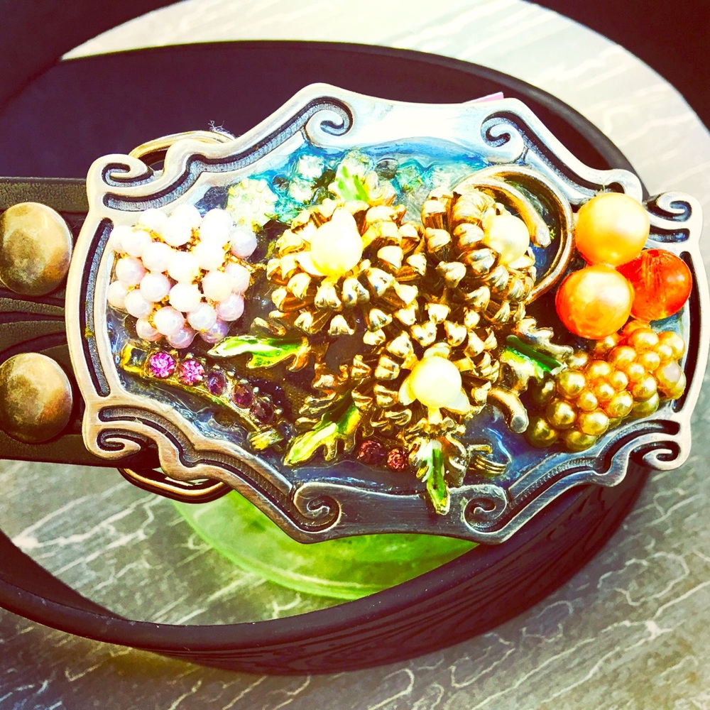 Rockstar Belt Buckle Feature in Coastal Living Mag