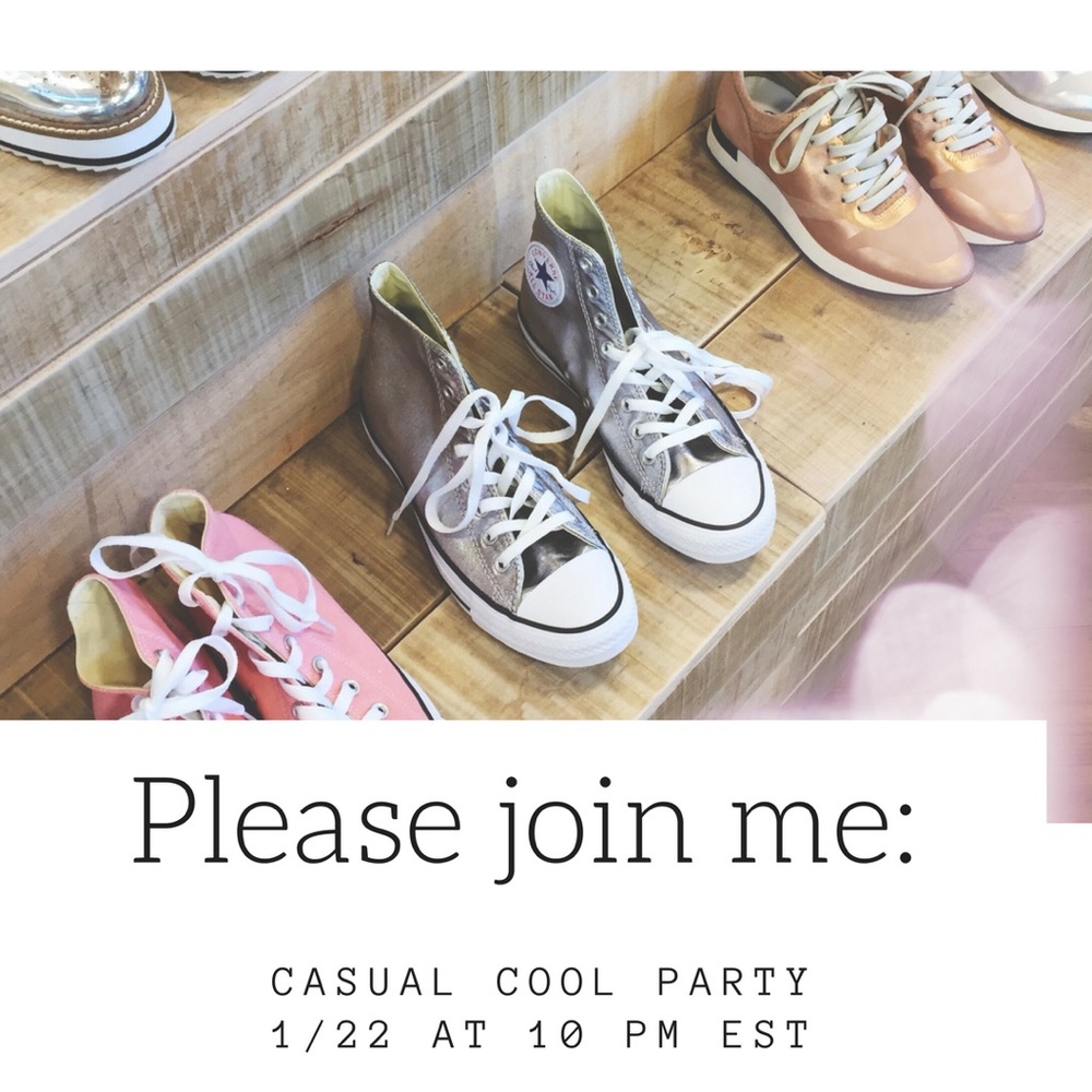 I'm hosting the casual cool party this Sunday!