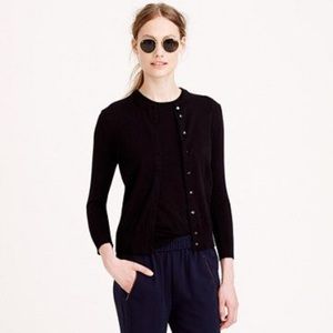 J.Crew Black Jackie Cardigan