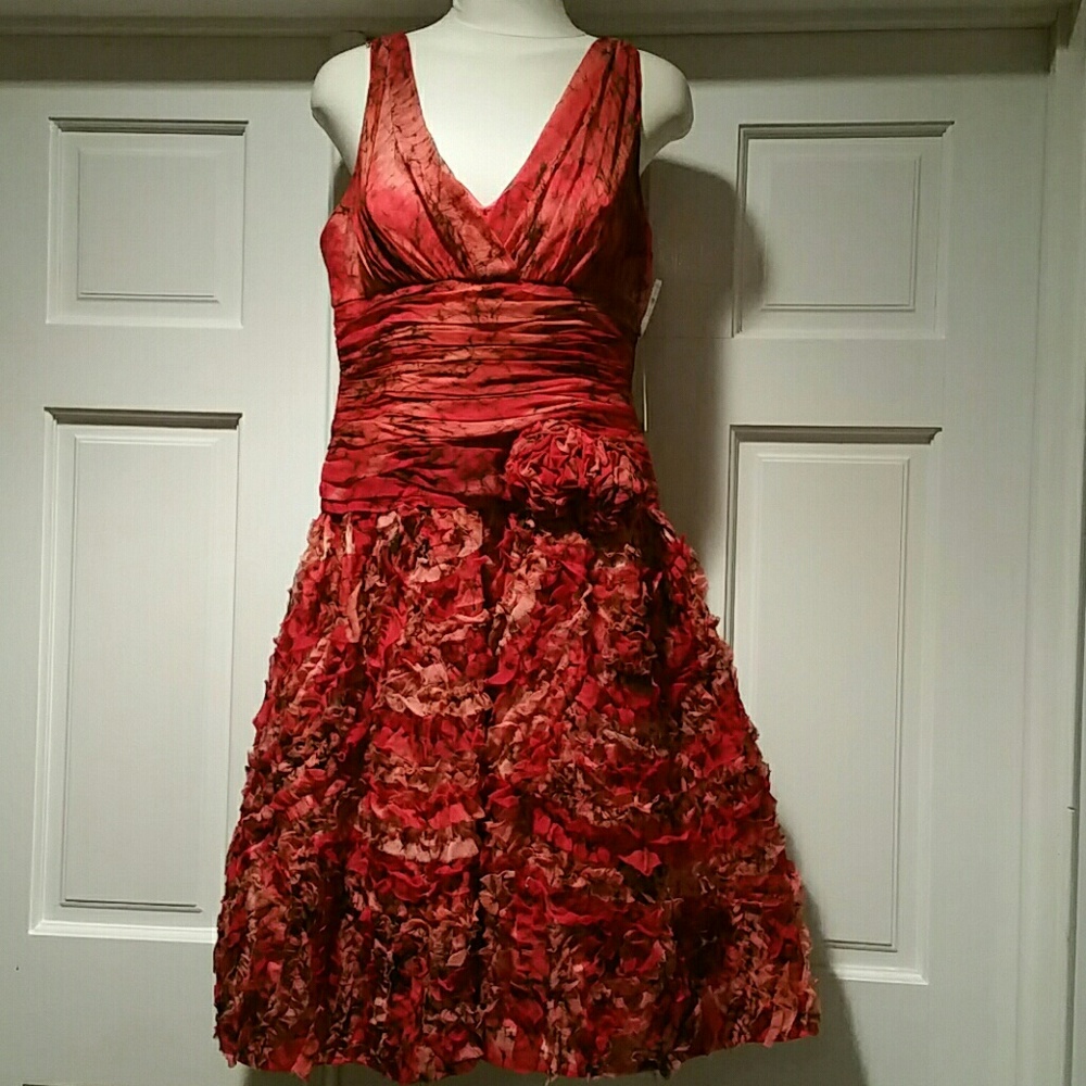 Terri Jon Floral Dress