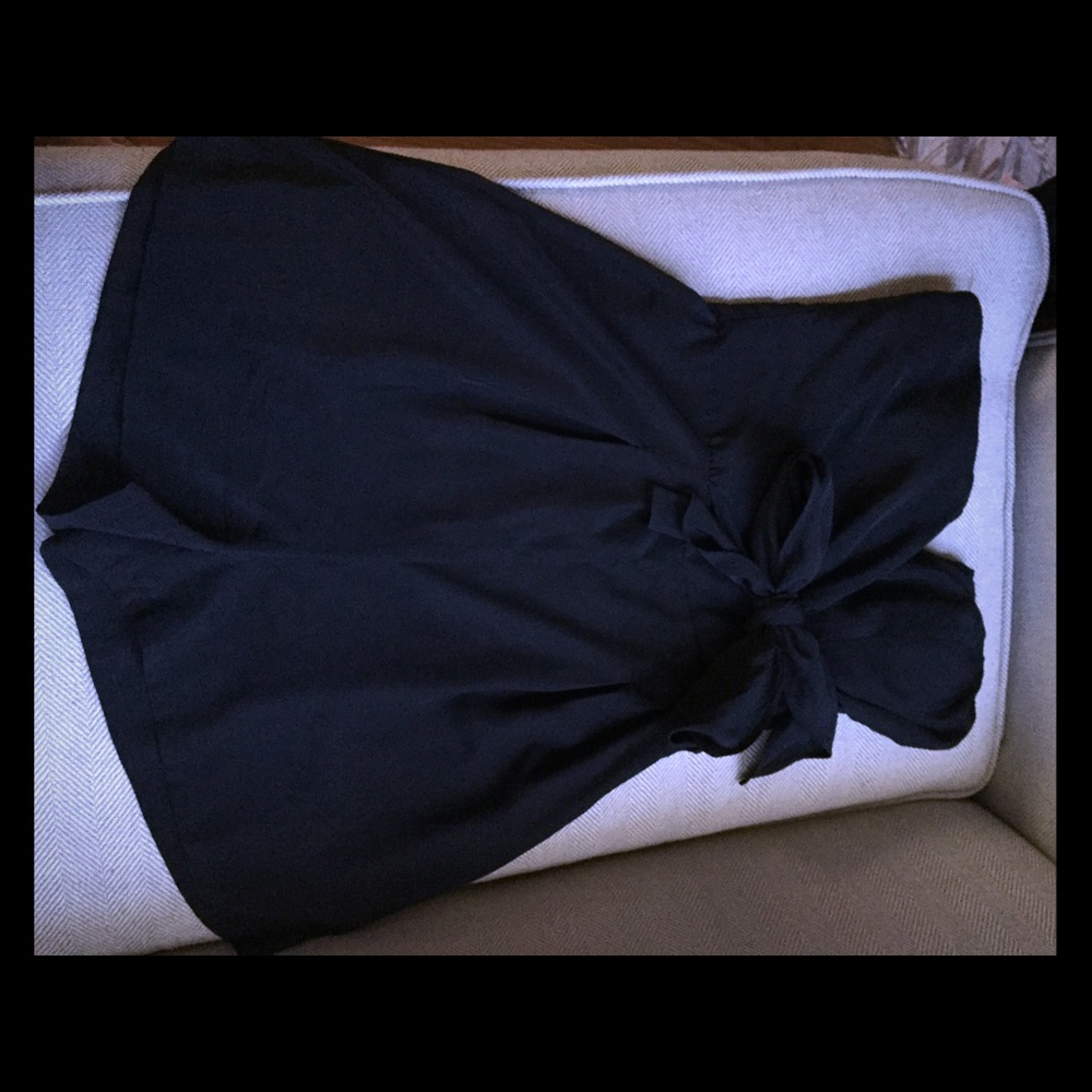 Black Bow Romper