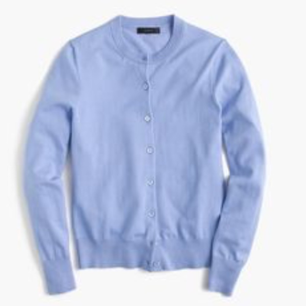 J.Crew Periwinkle Jackie Cardigan