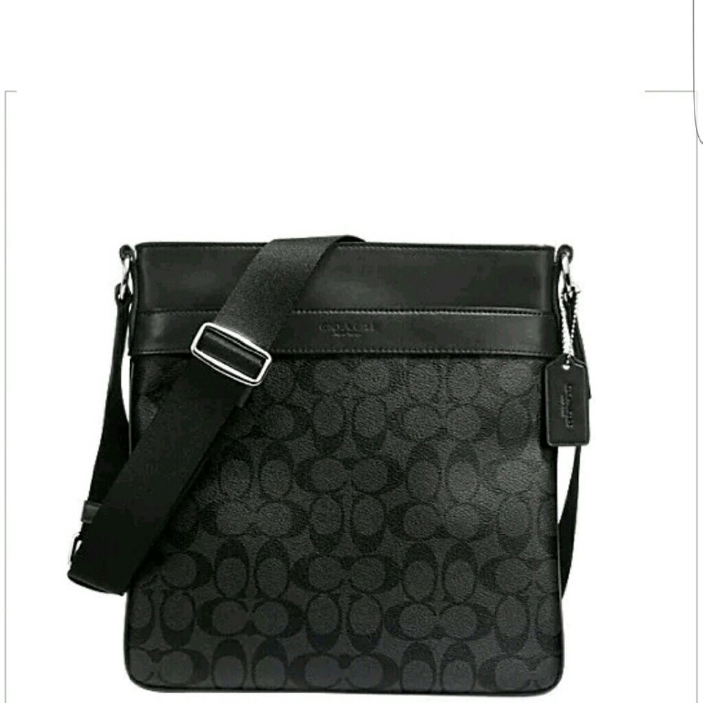 New Coach Men's leather