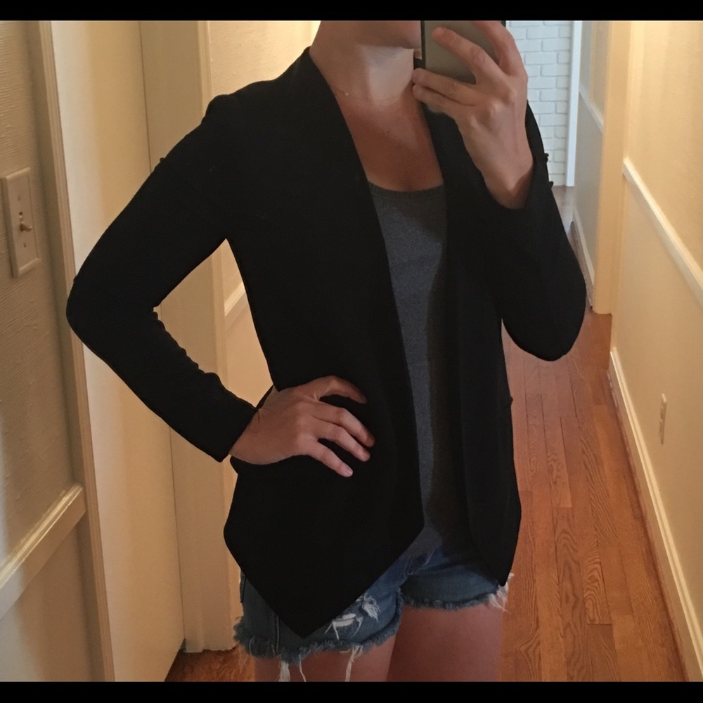 BCBG open front blazer