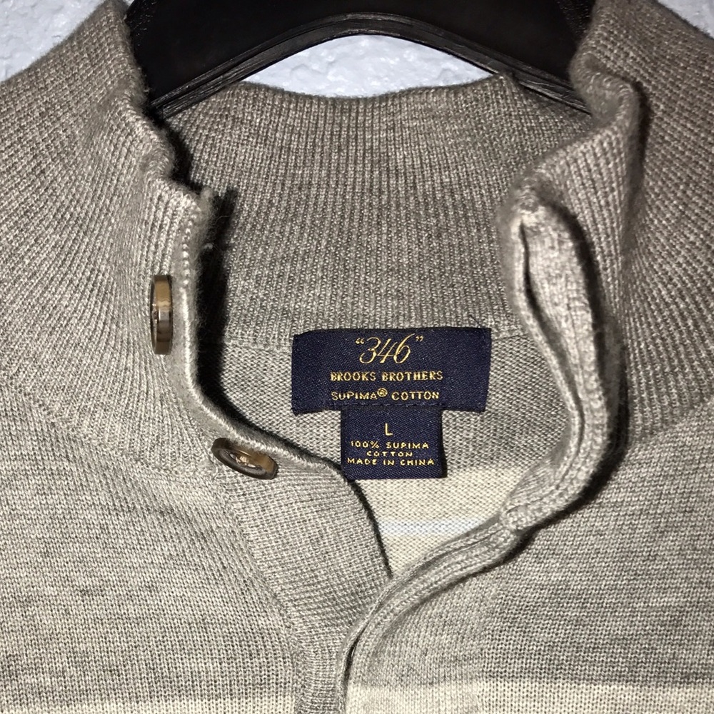 Men's Brooks Brothers Turtle Mock Neck 100% Cotton