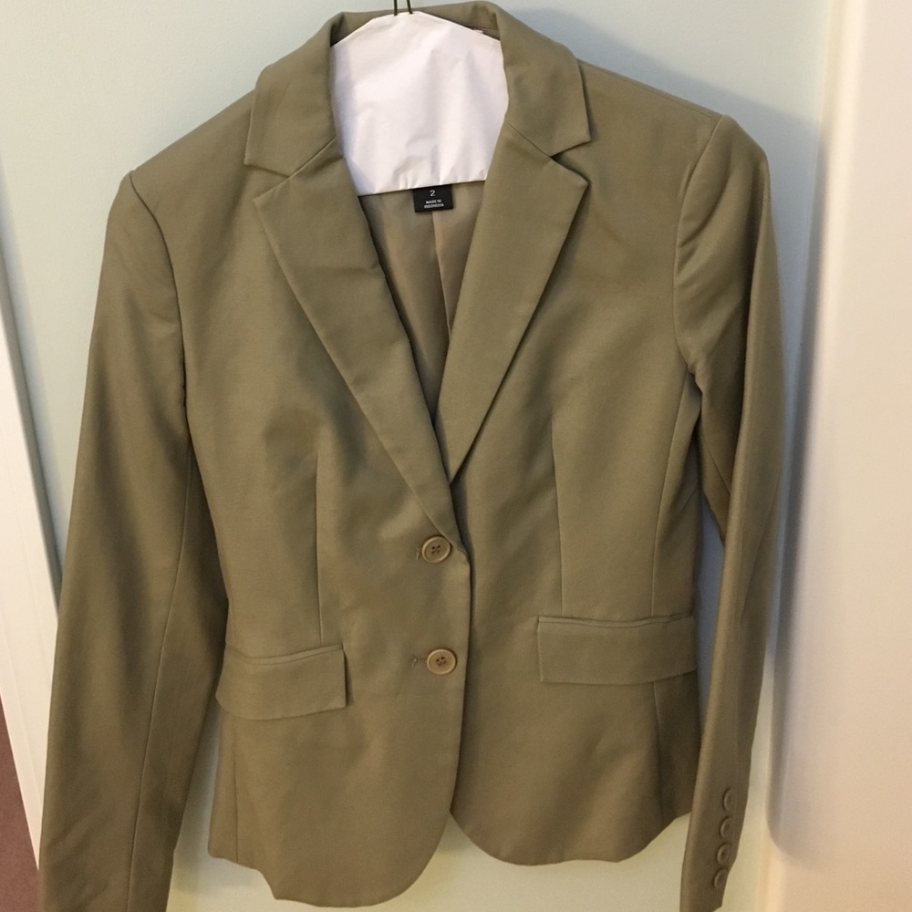 Tan New York & company suit jacket