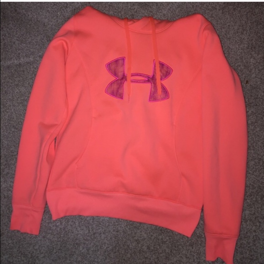 PINK UNDER AMOUR HOODIE