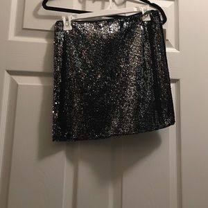 Sequin skirt