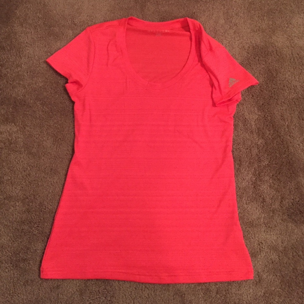 Adidas Med pink top