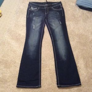 Twentyone Black by Rue21 size 7/8 Denim Blue Jeans