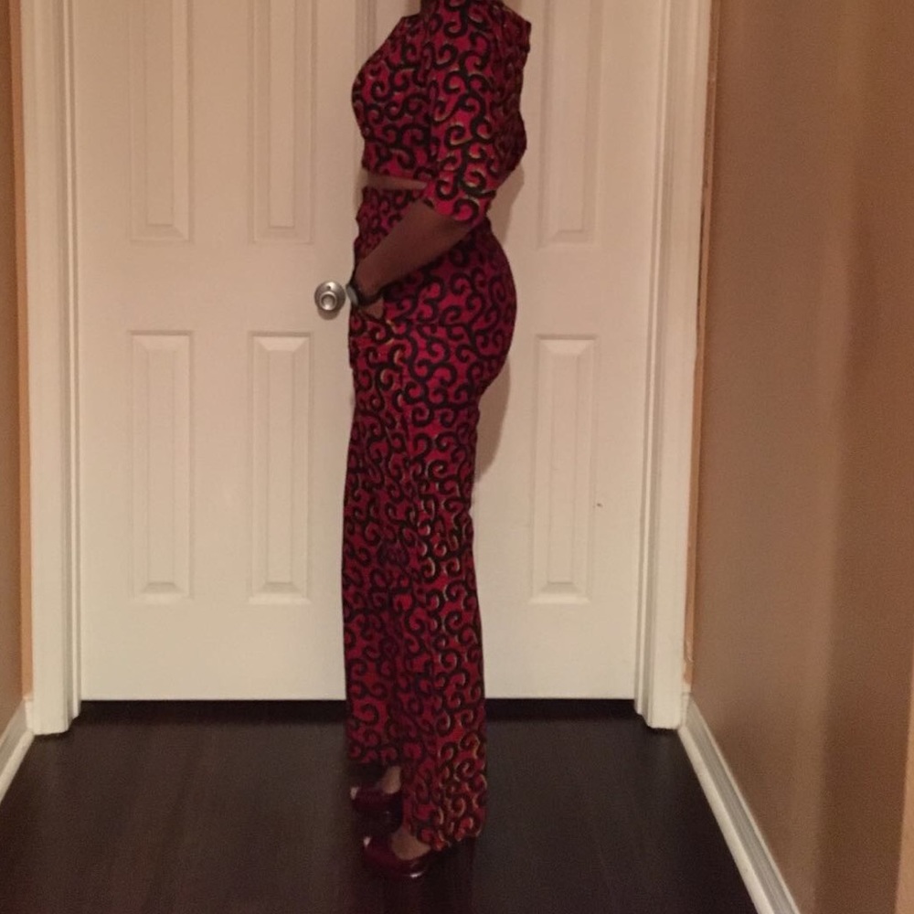Custom made pant suit sz 6 - Picture 1 of 3