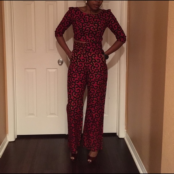 Custom made pant suit sz 6 - Picture 2 of 3