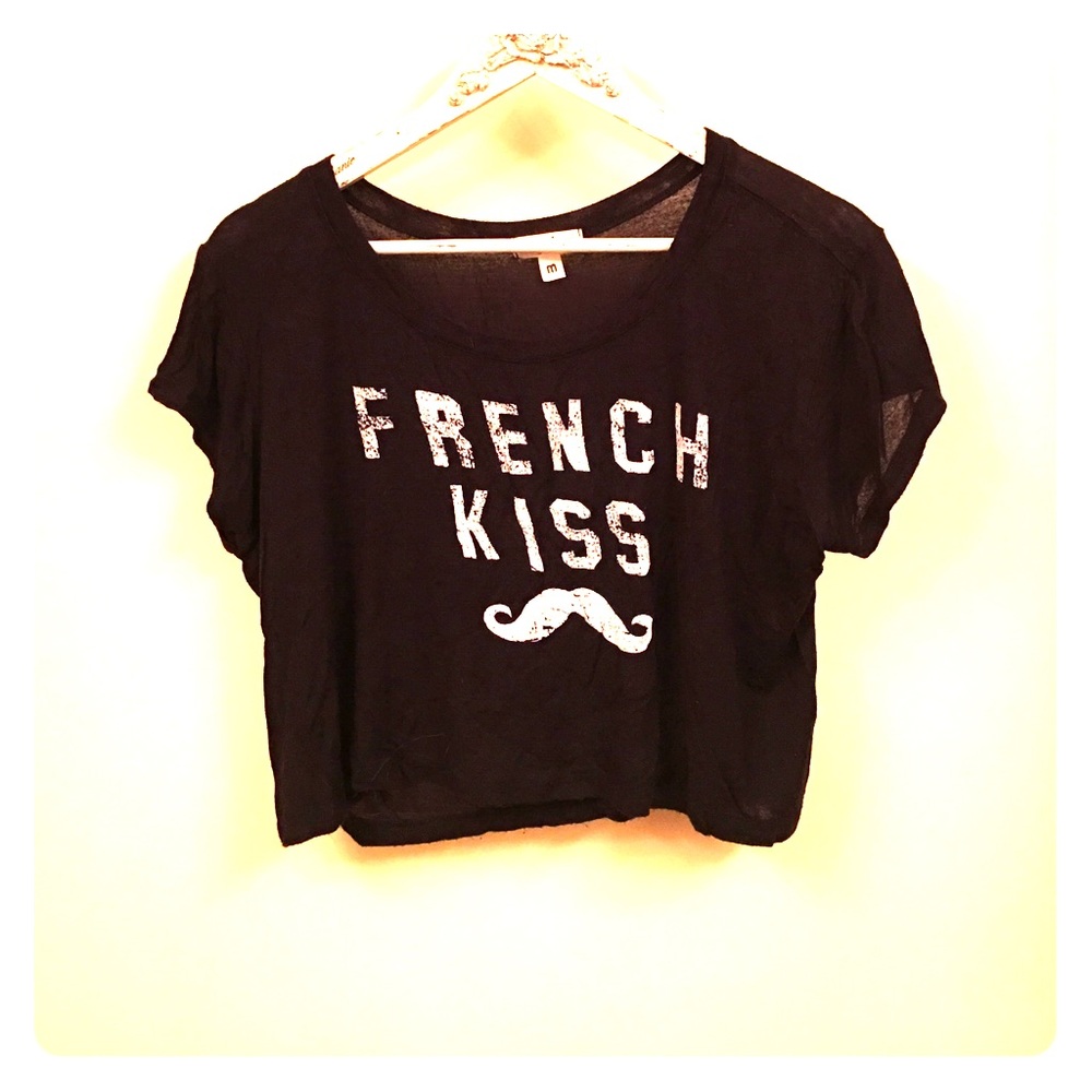 FRENCH KISS Crop Top by Workshop