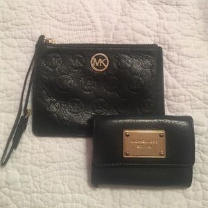 Michael Kors Matching Black & Gold Set✨